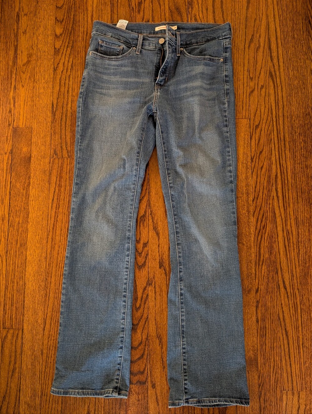 Levi's Straight Bootcit Blue Jeans